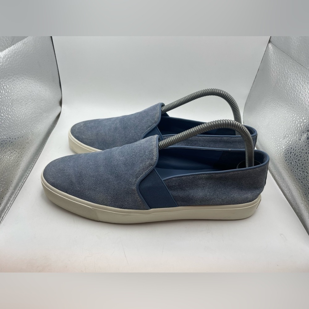 Vince. Blue leather women’s loafers size 8.5